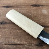 Baishinshi 20mm Kiridashi Woodworking Knife Carbon Steel Wooden Handle with Saya