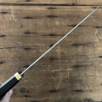 Blenheim Forge 205mm Gyuto Stainless Clad Aogami Super Oak & Brass