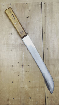 Marked Jordan's Best on Persian boxwood handle and AaA A J Jordan Sheffield England on blade this was made in Sheffield England (1871-1926), made at the East India Works with Sheffield and made with double shear steel and Persian boxwood.