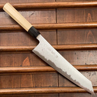 Sakai Kikumori x Bernal Cutlery Sori 255mm Kiritsuke Gyuto Aogami 1 Suminagashi