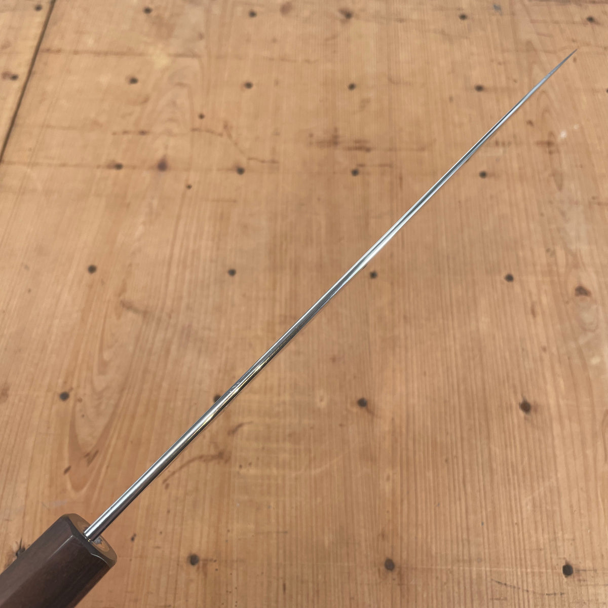 Takada no Hamono 240mm Gyuto Iron Clad Aogami 2 Suiboku Finish Cherry & Ebony Octagonal