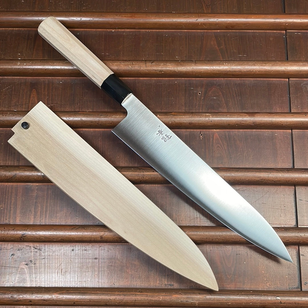 Ashi Hamono Ginga 270mm Wa-Gyuto Swedish Stainless with Saya