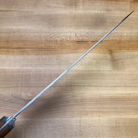 Unmarked 10” Bullnose Scimitar Carbon Steel USA 1930’s-50’s
