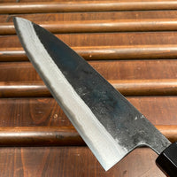 Kumokage 240mm Gyuto Aogami 2 Kurouchi Damascus Teak Handle