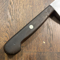 J. A. Henckels 9.25” Chef Knife Handforged Carbon Steel 1950’s