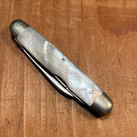 Geo Wostenholm IXL 3” Pen Knife Stainless Pearl 1930-71