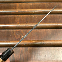 Kumokage 150mm Petty Aogami 2 Kurouchi Damascus Teak & Horn Handle