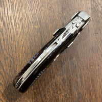 Fontenille Pataud Laguiole Magnum Sommelier Pocket Knife Feather Inlay