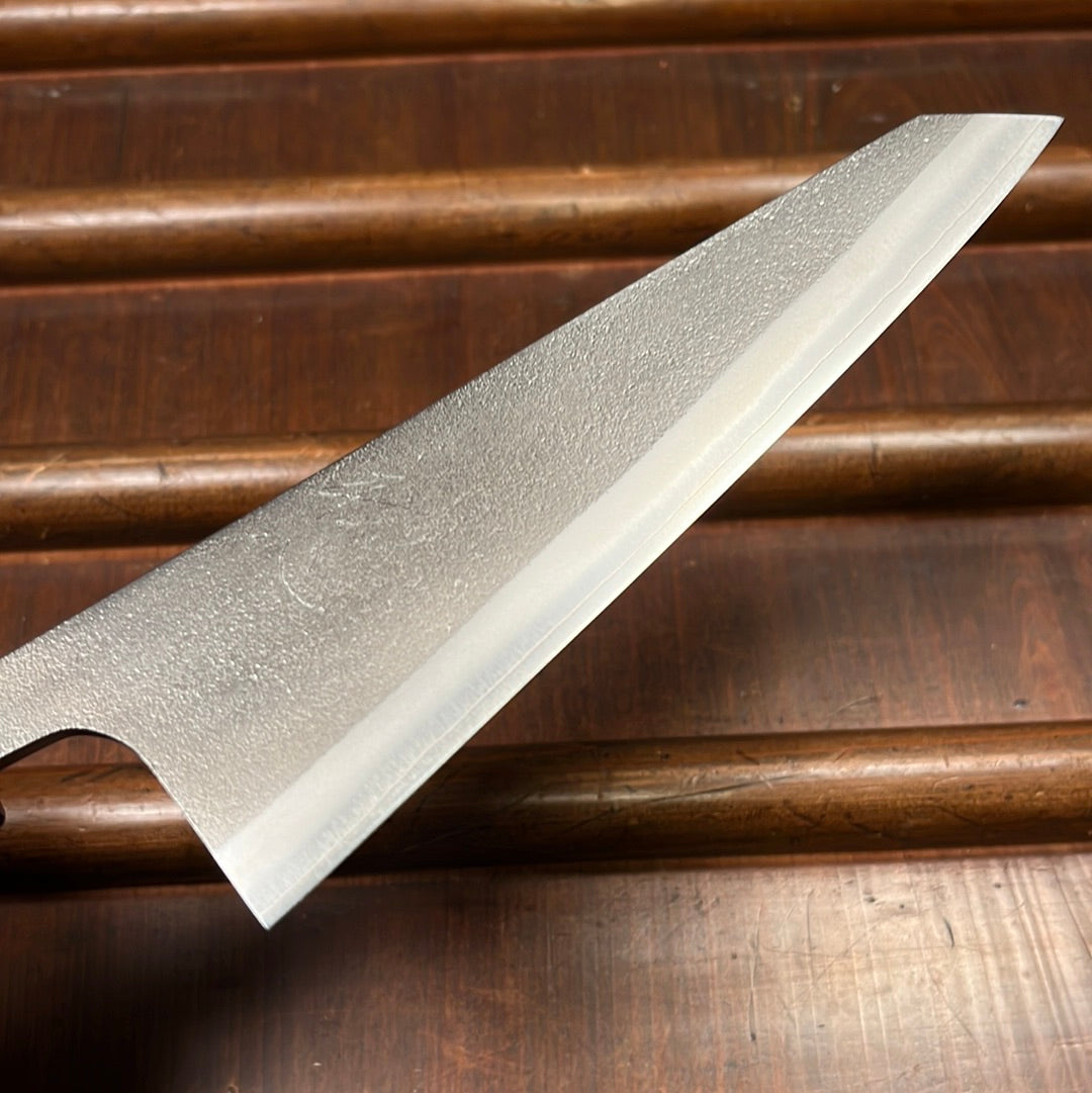 Yoshikane Hamono 150mm Honesuki Kaku SKD Nashiji Teak Handle