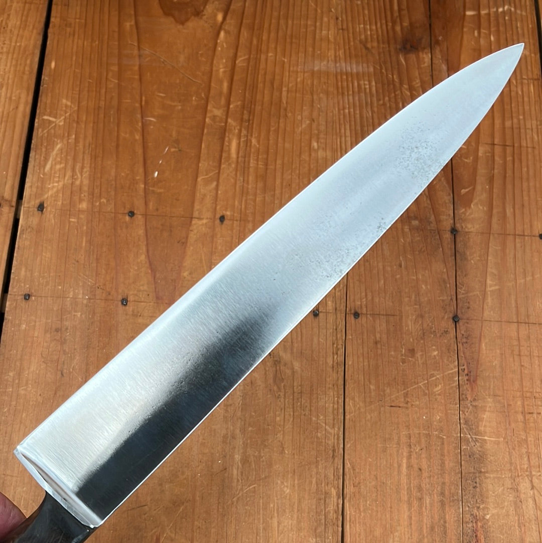 Unmarked 10” Chef Knife Carbon Steel German 1950-60s?