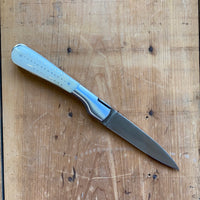Fontenille Pataud 2013 Sperone 12cm Pocket Knife Pinned Cow Bone Lockback