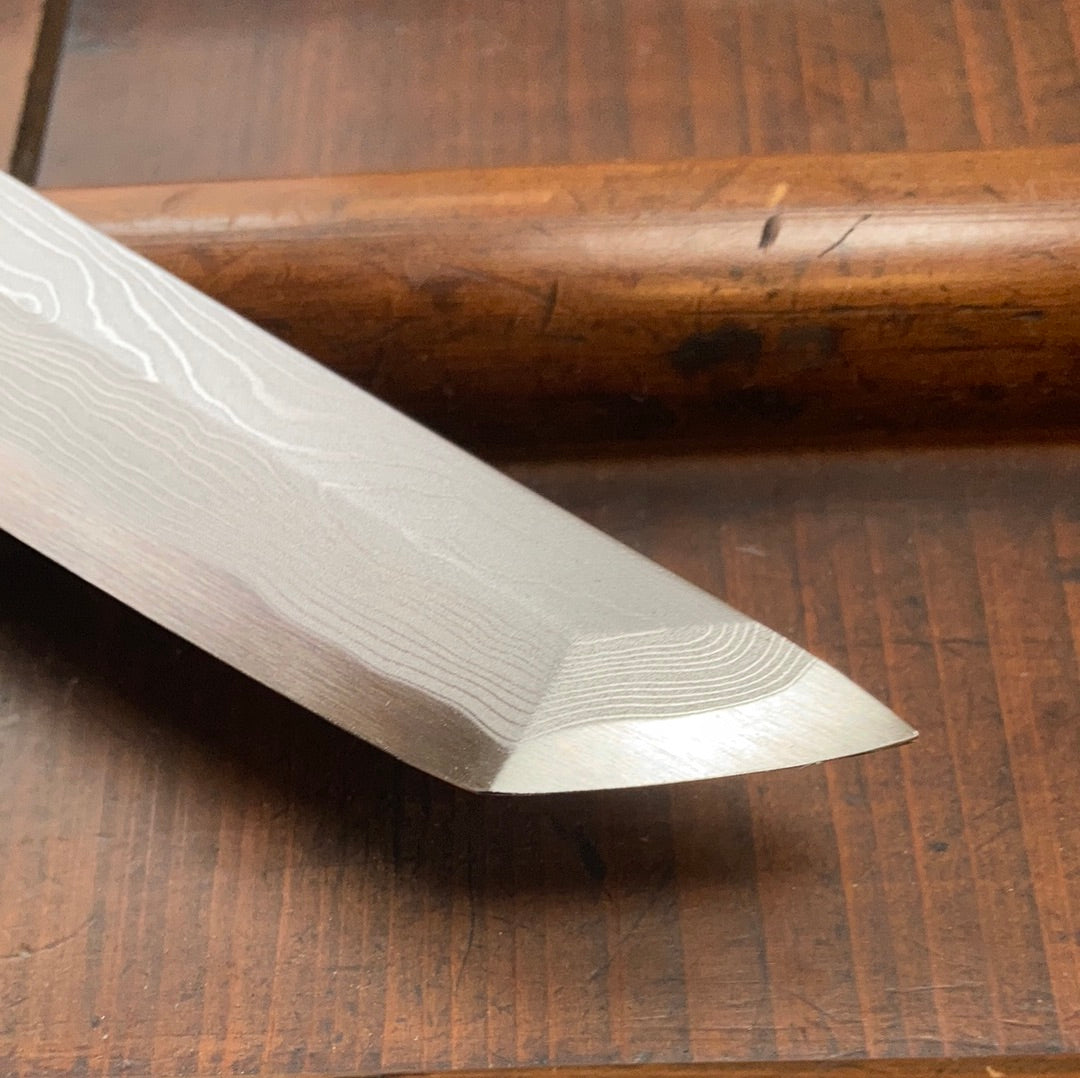 Sakai Kikumori Kikuzuki Uzu 270mm Sakimaru Takohiki Aogami 1 with Saya