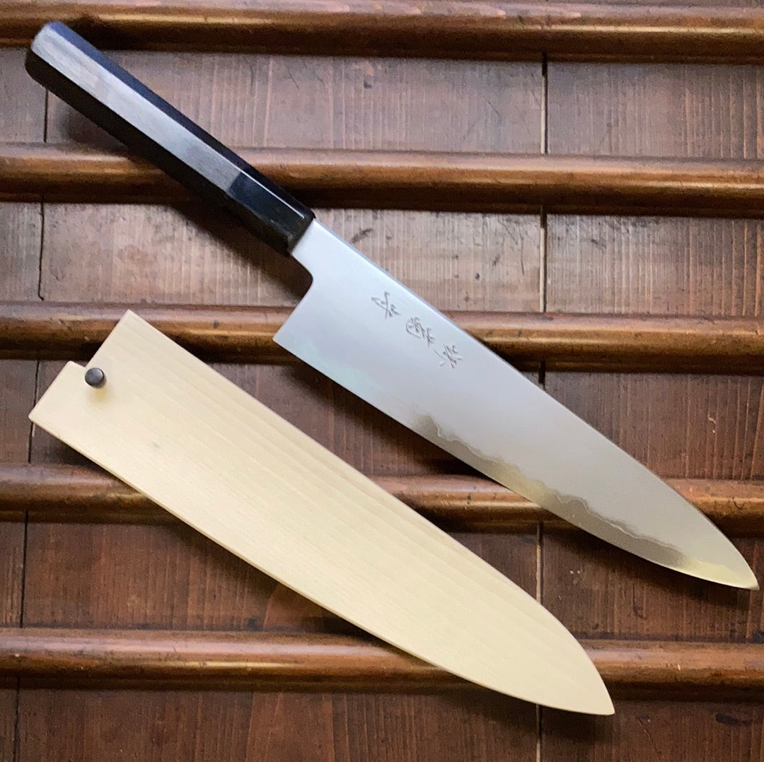 Sakai Kikumori So-Ten 240mm Gyuto Aogami Super with Saya