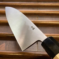 Hitohira Kikuchiyo Manzo 165mm Deba Aogami 2 Ho Wood with Saya