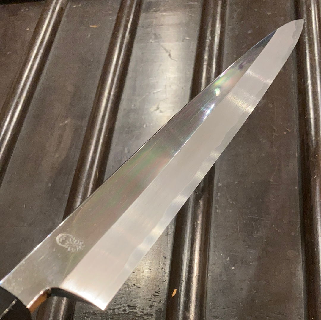 Sakai Kikumori Choyo 300mm Yanagi Shirogami 2 with Saya