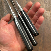 Sabatier Trumpet Ancienne Maison Carving Set Forged Stainless 1950’s
