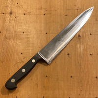 K.C. Seelbach 10” Chef Knife Carbon Steel Solingen 1950’s VGC