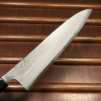 Yoshikane Hamono 210mm Gyuto Shirogami 2 Nashiji Teak Handle