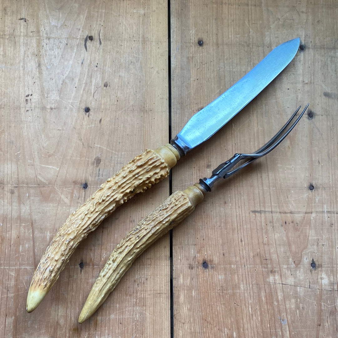 A J Jordan AAA1 Small Carving Set Sheffield 1890’s-1920’s