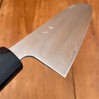 Hitohira Setsu Forged 165mm Santoku VG10 Damascus Rosewood