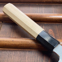 Sakai Kikumori Kikuzuki Uzu 210mm Gyuto Aogami 1 with Saya