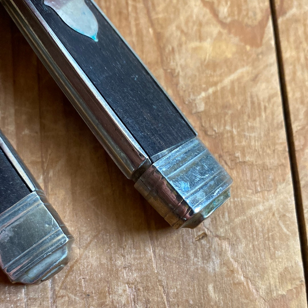 J A Henckels ‘Bastet’ Niet Roestend Table Knives x2 for Netherlands 1920’s