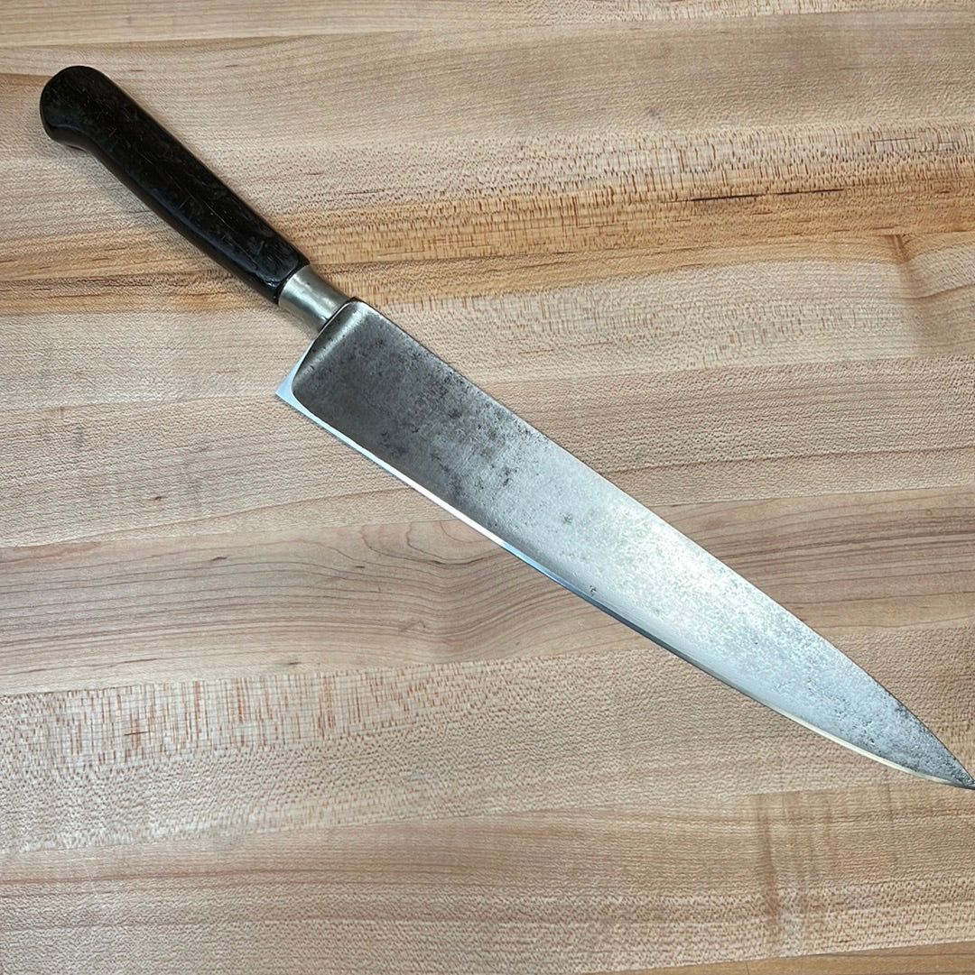La Trompette 9.75" Nogent Style Chef Knife 1870's-1890