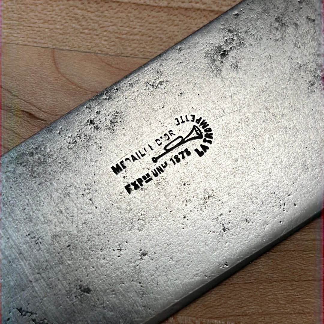 La Trompette 9.75" Nogent Style Chef Knife 1870's-1890