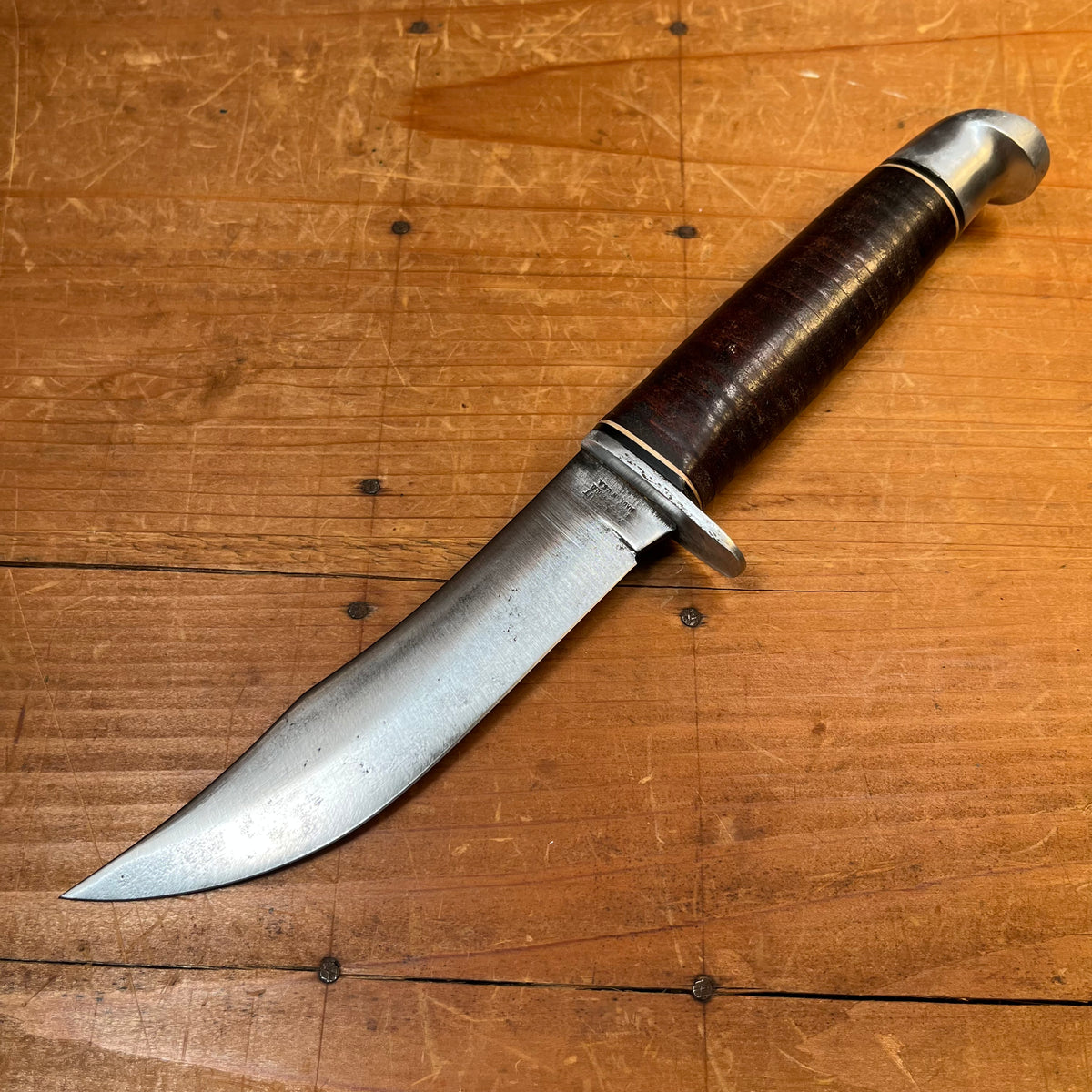 West Cut 4.5” Fixed Blade Knife Boulder Colo. 1950's