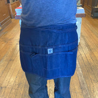 Ubi-IND / Mi Cocina Waist Apron - Raw Indigo