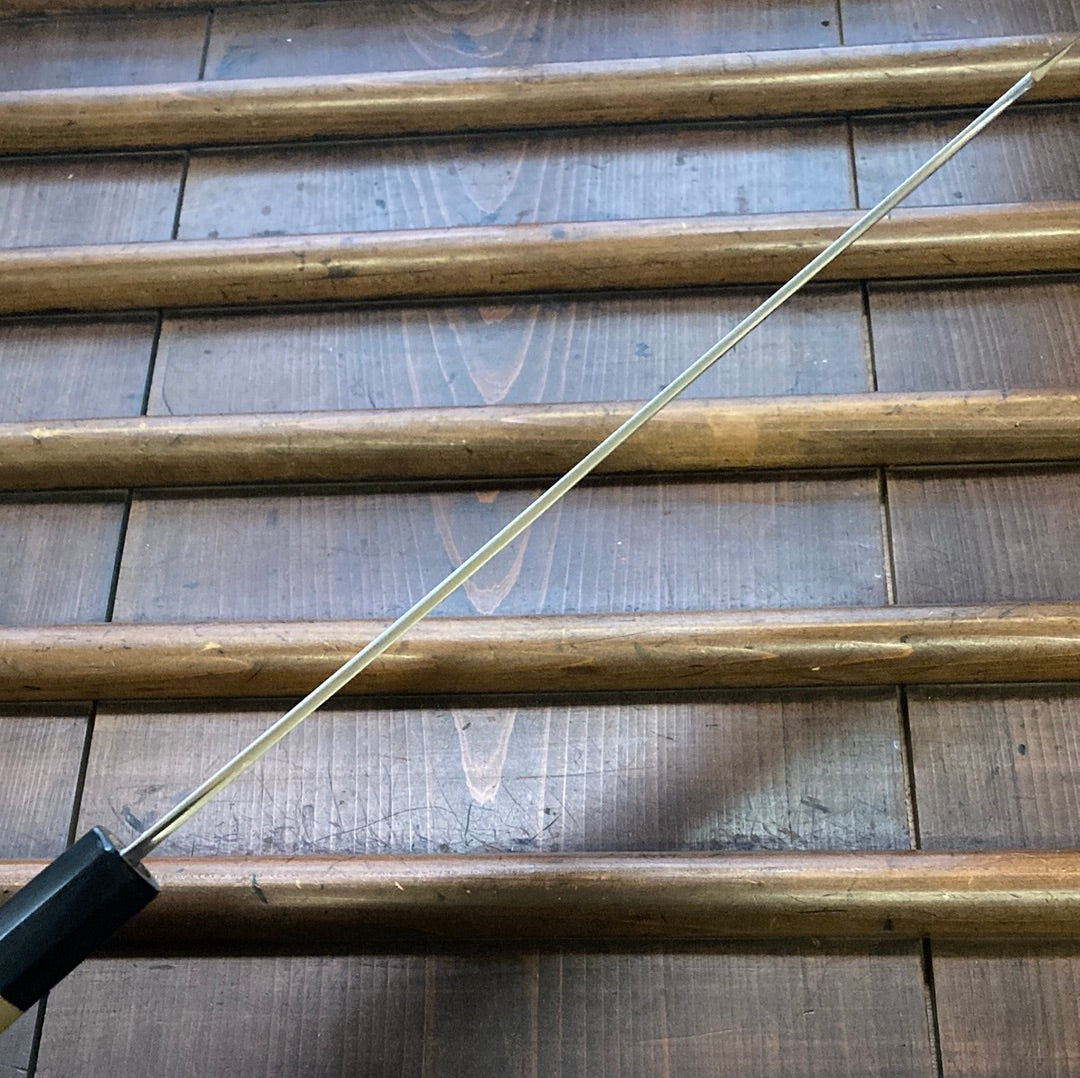 Sakai Kikumori Tanaka Sori 270mm Kiritsuke Sujihiki Aogami 1 Suminagashi
