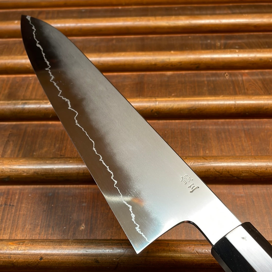 Hitohira Kikuchiyo Izo 240mm Gyuto Ginsanko Yakusugi Cedar Handle