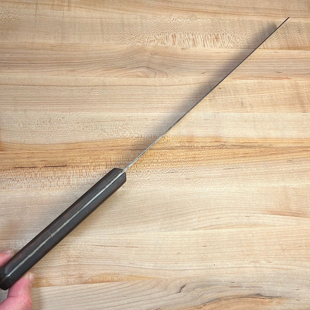 Lamson 12" Roast Beef Slicer Carbon Steel Rosewood 1940's-60's