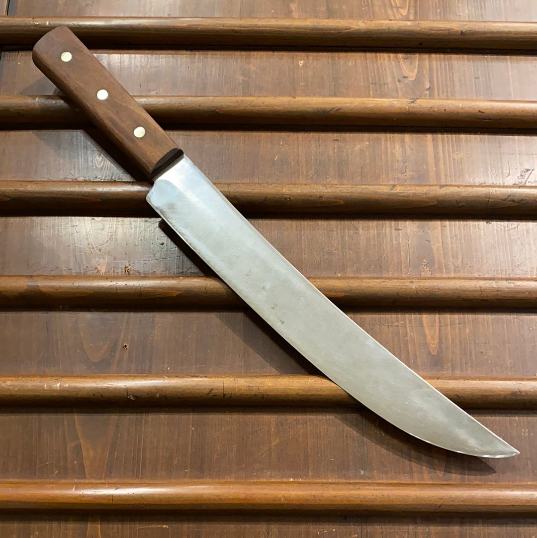 Unmarked 12” Scimitar Carbon Steel American 1930’s-60’s