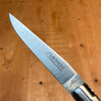 Fontenille Pataud Laguiole Le Pocket 10cm Pocket Knife Stainless Lockback Curly Birch