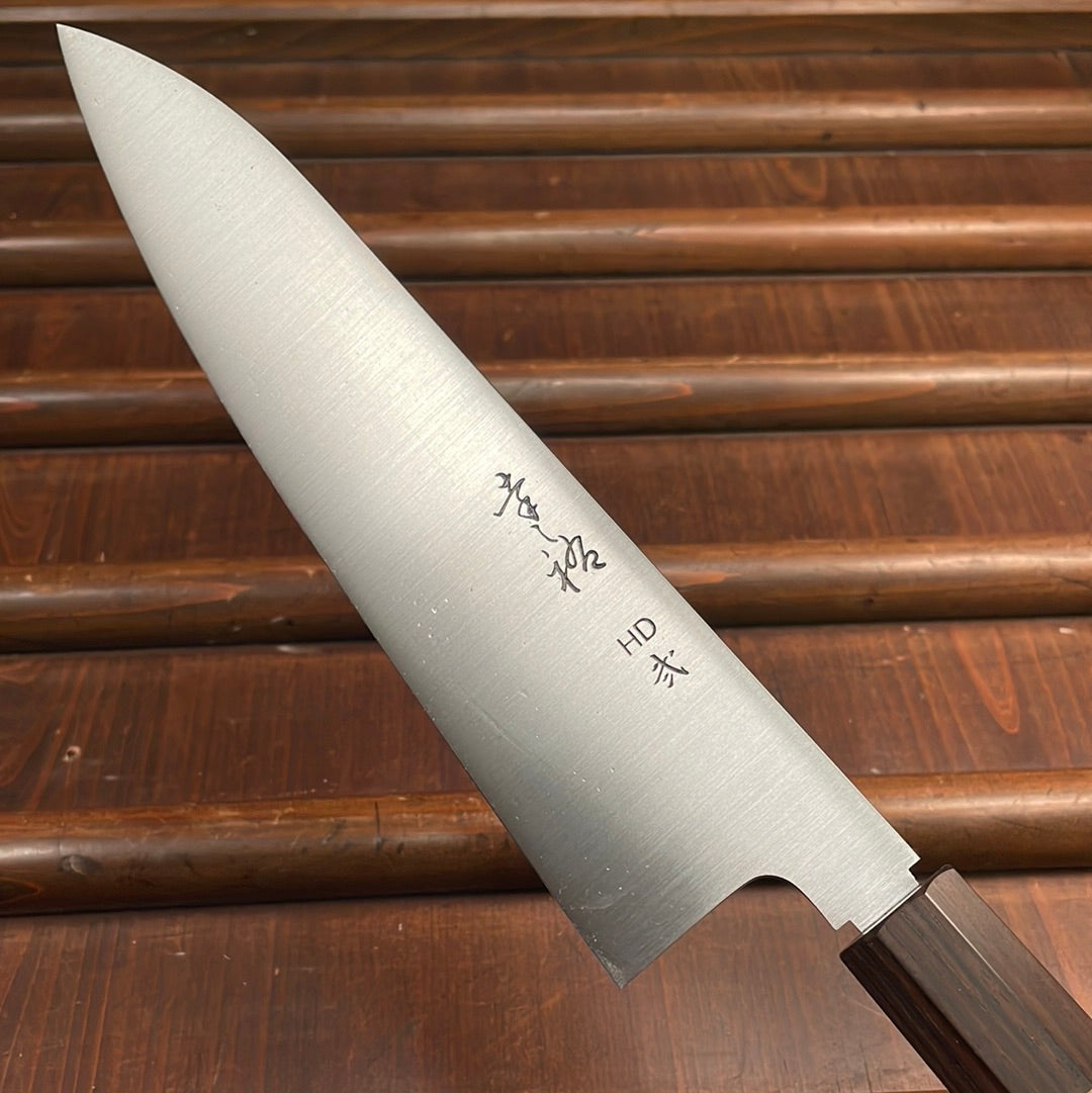 Konosuke Sakai HD2 210mm Wa Gyuto Ho & Ebony Wood Handle with Saya