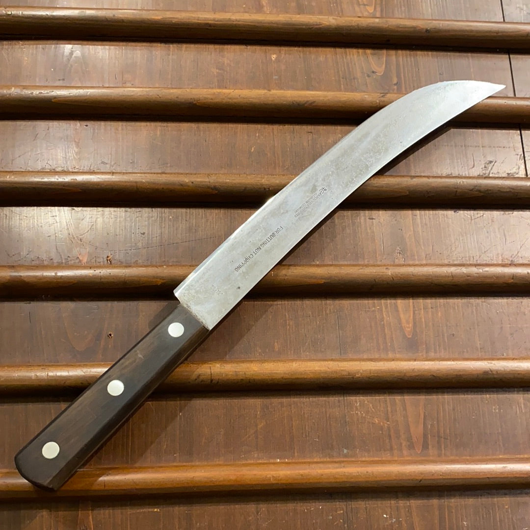J A Henckels 12.5” Scimitar Carbon Steel 38-12” 1950’s