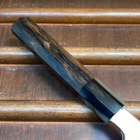 Hitohira Togashi 240mm Gyuto Stainless Clad Aogami 1 Ziricote Handle