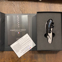 Fontenille Pataud Laguiole Magnum Sommelier Pocket Knife Feather Inlay