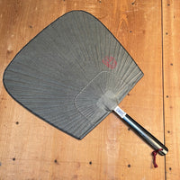 Kutami Japanese Sensen Fan - Black Sumi