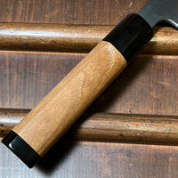 Tsukasa Hinoura 210mm Gyuto Shirogami Warikomi Unryu Suminagashi Double Horn Enju