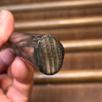 Tsukasa Hinoura 150mm Petty Shirogami Warikomi Kitaeji Suminagashi Burnt Chestnut Horn