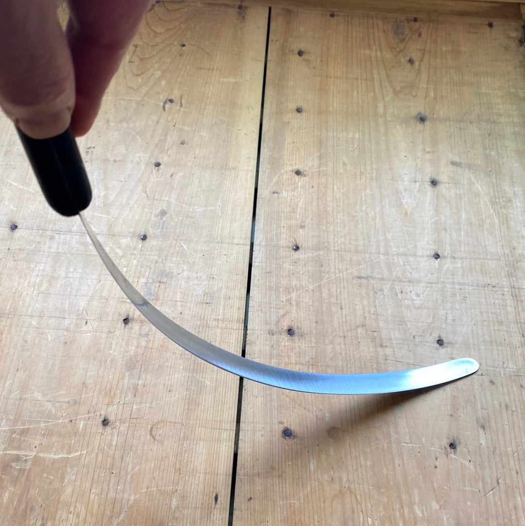 J A Henckels 12.25” Flexible Slicer Salmon / Ham Carbon Steel 1950’s