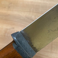 Unmarked 10” Bullnose Scimitar Carbon Steel USA 1930’s-50’s