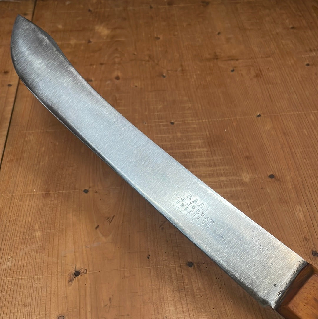 A J Jordan 11" Bullnose Butcher Double Shear Steel Boxwood is 1871-1926