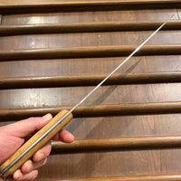 Unmarked 12” Chef Knife Carbon Steel American 1930’s-50’s Lamson?