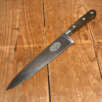 Sabatier Trumpet / Ancien Maison 7.5” Chef Knife Stainless France 1950’s
