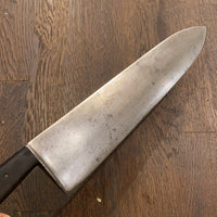 J. A. Henckels 9.25” Chef Knife Handforged Carbon Steel 1950’s