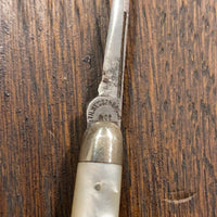 T Hessenbruch & Co 2 7/8" Pen Knife Pearl 1873-1906 Philadelphia