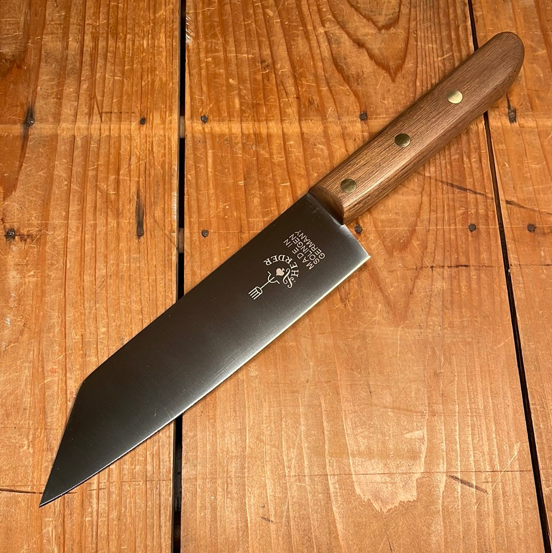 Friedr Herder 7" Santoku Carbon Walnut